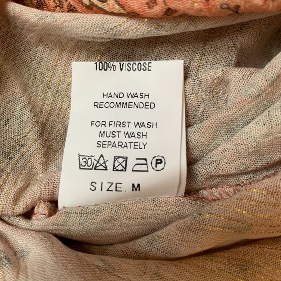 Scandal Italy Womens Peasant Blouse - Modern Boho Chic Top - Picture 8 of 10